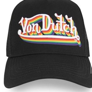Von Dutch trucker hat can be bought as two can be sent separately